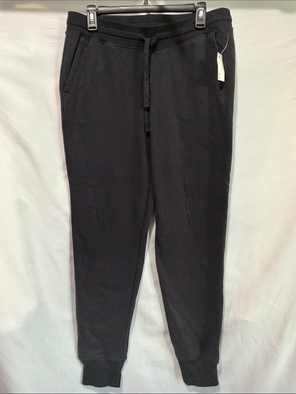 Amazon Essentials Black Men's Jogger Sweatpants with Drawstring